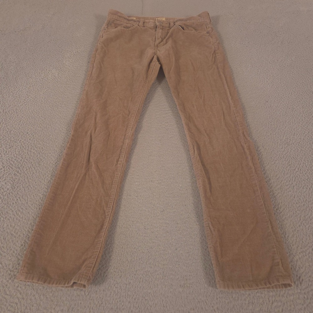 J.Crew Pants Mens 32x32 484 Slim-Fit Corduroy Extra Narrow Leg 5-Pocket Corduroy